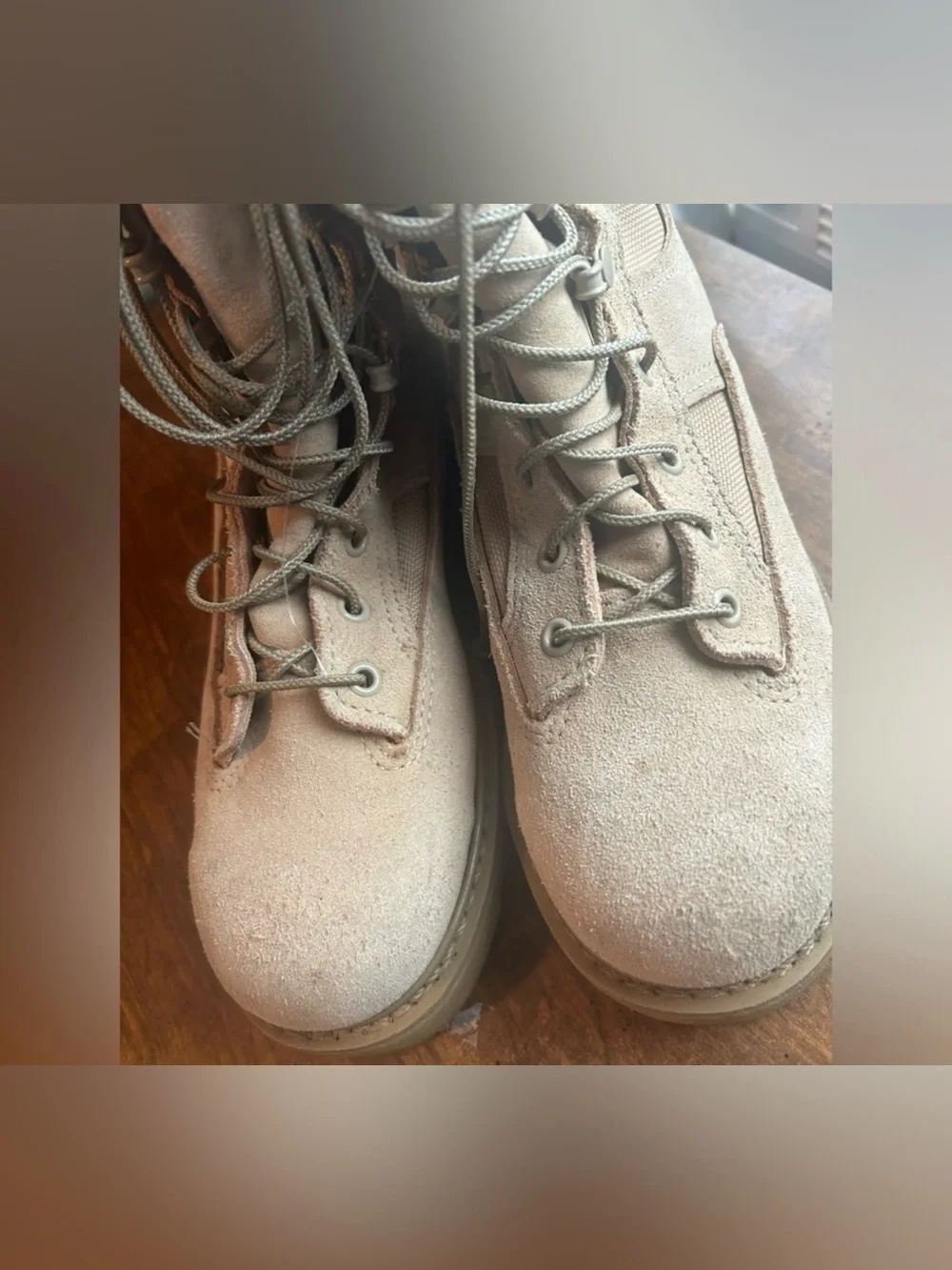 Bates Men's Desert Tan Tactical Combat Boots GoreTex Vibram Military 5 Wide